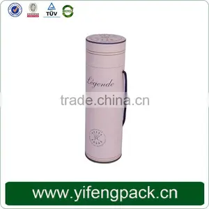 Yifeng Factory Competitive Price Handmade Round Tube Wine Gift Box thumbnail-1