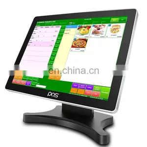 Touch Screen Pos System Cash Register Terminal Machine Dual Screen All In One i5 VFD Customer Display thumbnail-4