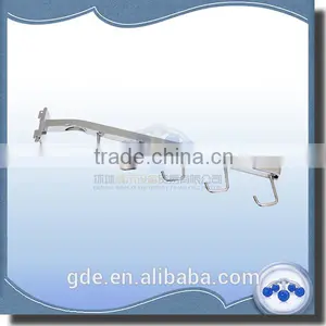 Metal Chrome Display Faceout Hook for Slotted Channel thumbnail-1