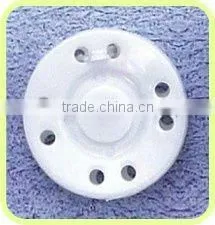Round Plastic White Snap Button thumbnail-1