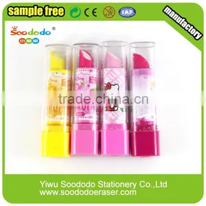 Promotion Erasers Lipstick Shape Eraser thumbnail-1
