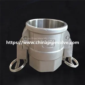 Stainless Steel Autolock Cam & Grooves Type D – Female Coupler thumbnail-1