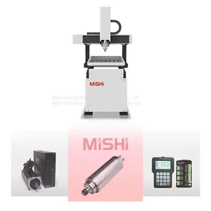 High Speed Mini Aluminum Steel 600X900mm 4 Axis Mini Wood Cnc Router Cutter CNC Cutting Carving Machine 4040 6060 6090 thumbnail-3