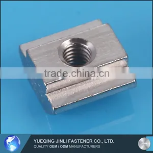 Jinli Hot China Products Wholesale Hardware Zink-Plated Carbon Steel Slide Nut 10-M6 thumbnail-2