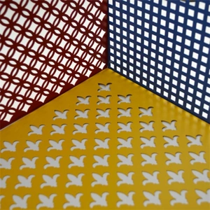 Interior Decoration Perforated Mesh Board Good Rust Prevention Perforated Plate Protection Net thumbnail-1