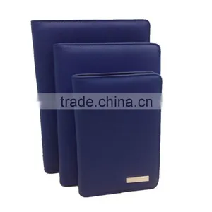 Good Thick pu Leather Notebook With Engrave Logo thumbnail-2
