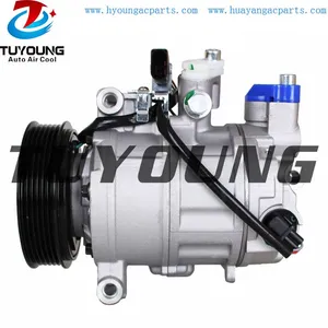 6SAS14C Auto AC Compressors for Touareg 3.0 Diesel 2018 VW 447140-0300 447140-1530 4M0820803J 4M0816803L 4M0820803L thumbnail-1