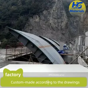 Arc-shaped Gate River Steel Gate, Planar Steel Gate, Hydraulic Engineering Channel River Gate thumbnail-1