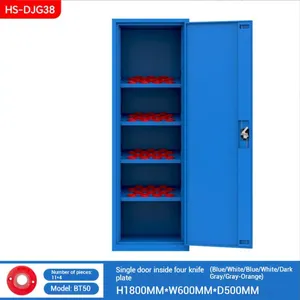 Hengna BT50DJG22 Tool Cabinet With Single-Glazed Door H1800×W620×D500mm Blue/White/Dark Gray Color Options for Small Garage thumbnail-5