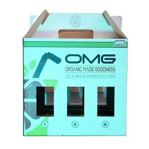 Wholesale Factory Direct Sales Strong Custom Beverage Packaging for Wine With Handle thumbnail-1