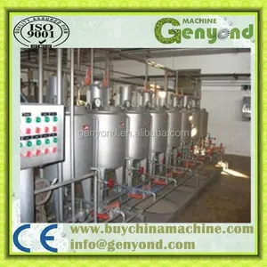 Factory Genyond Kleine Molkerei-Sterilisierungs- und Pasteurisierungsausrüstung/Verarbeitungsmaschine / Pasteurisierte Milch- und Joghurt-Produktionslinie thumbnail-5