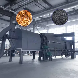 Carbon Based Fertilizer Carbonization Furnace Continuous Coffee Shell Carbonization Furnace EPC thumbnail-1