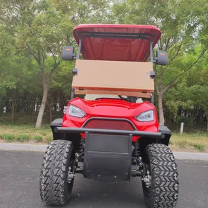 New kb 6-seater Golf Cart, New Energy Sightseeing Vehicle for Scenic Spots, Direct Manufacturer for Export and Foreign Trade thumbnail-3