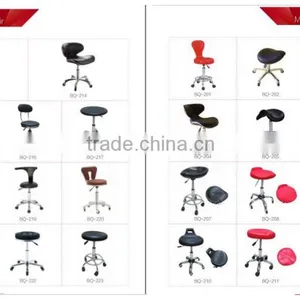 China Wholesale Supplier Master Stool Salon Equipment Salon Pedicure Stool Beauty Parlour Chair Leather Salon Chair Barber Chair thumbnail-4