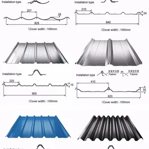 BWG Different Type of Roofing Heat Resistant Galvanized Roofing Sheet for Building Material thumbnail-5