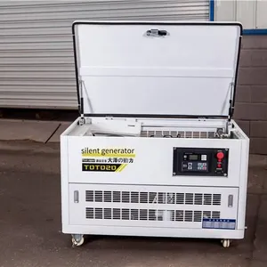 Portable 15kw and 30kw Gasoline Generators With Three-phase Four-wire System for Bank Emergency Power Supply thumbnail-1