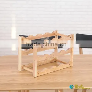 Wooden Wine Holder Bottle Rack, Wine Display Stand, Single Bottle Wine Rack Quality Choice thumbnail-2
