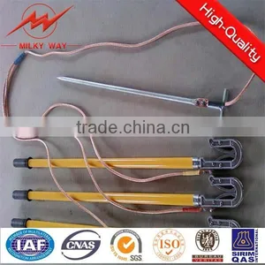 Grounding Connection Copper Bonded Threaded Rod Grounding Rod thumbnail-1