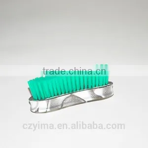 Colored Pattern Horse Face Brush With Plastic Bristle/horse Grooming thumbnail-2