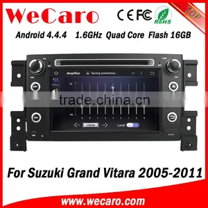 Wecaro WC-SU7058 Android 4.4.4 Radio Gps Dvd for Suzuki Grand Vitara 2005 - 2012 3G Wifi Playstore thumbnail-5