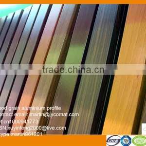 High Quality Kitchen Cabinet Powder Coated and Woodgrain Aluminium Profile thumbnail-2
