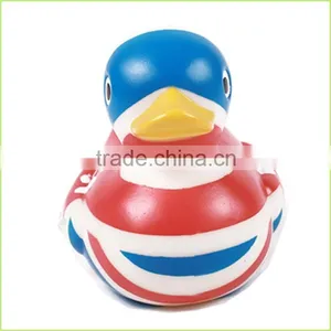 Plastic Bath Duck Toy PVC Bath Toys Floating Ducks Small Toy Duck thumbnail-2