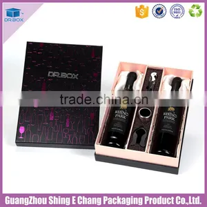 Manufacturer Wholesale CMYK Recycled 2 Bottle Wine Box thumbnail-1
