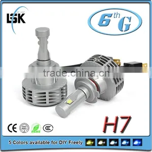 G6 Super Power h7 Auto Led Light Bulb 3000K,4300K,6500K,8000K,10000K Available for Car Light Kit thumbnail-1