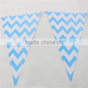 Wedding Party Decorative Flags Banners Birthday Baby Shower Paper Decoration thumbnail-1