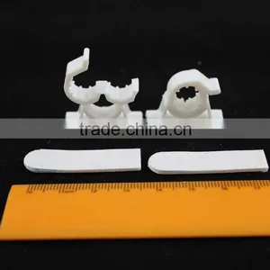 Adhesive Plastic Wall Cable Clip thumbnail-1