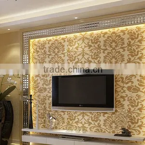 2016 Botton Price for Diamond Shaped 3D Printing Glass for tv Background Wall thumbnail-3