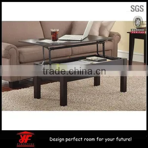 Amazon Hot Sale Modern Wooden Lift-top Coffee Table Design thumbnail-1
