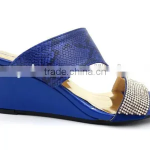 Hot New Ladies Wedge Shoes and Slippers With Diamond thumbnail-1