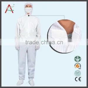 LABY-013-1-1 Pink S/M/L/XL/XXL Esd Washable Coveralls With Cap for Cleanroom Ebola Coverall thumbnail-5