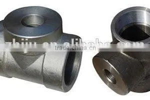 4 " Cross Tee Stainless Steel Female Threaded Tools Used In Pipe Fitting thumbnail-6