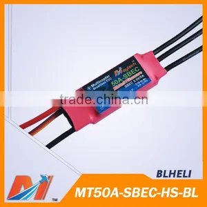 Maytech Helicopter Drone Motor Speed Controller 50A BLHeli Firmware ESC thumbnail-1