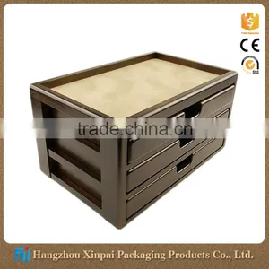 High End Luxury High Quality Cheap Custom Wood Pen Box thumbnail-1