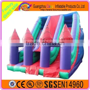 2016 PVC Tarpaulin Inflatable Dry Slide in Summer Hot Sales thumbnail-2
