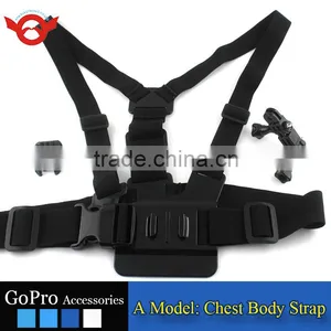 A Model:chest Body Stra Chest Belt for Gopro Hero 2/3/3+/4/4 Session, Gopro Accessories With 3-way Adjustment Base thumbnail-3