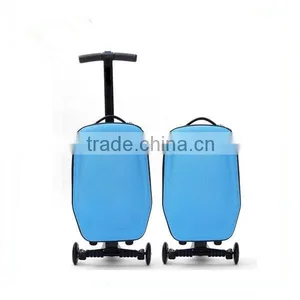 21inch Size Ravel Trolley Bags With Trolley Sleeve Leaves King Trolley Travel Bag thumbnail-1