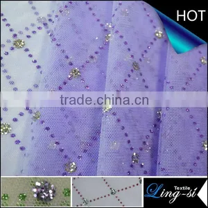 Metallic Tull Fabric for Dress and Costume thumbnail-1