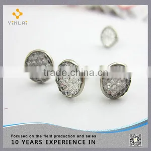 Fashion 10mm Clear Crystal Rivet For Decoration thumbnail-1