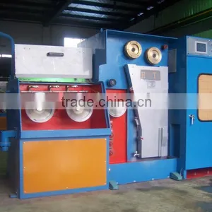 Fine Wire Drawing Machine With Online Annealer High Speed Electric Cable Making Equipment thumbnail-1
