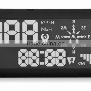 OBD II GPS Head Up Display Projector With Overspeed Warning for All Type of Cars and Vehicles thumbnail-3