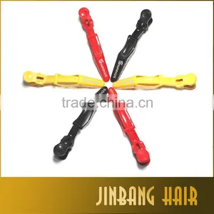 New Products Wholesales Black Salon Hair Dressing Plastic Shark Crocodile Sectioning Hair Clips thumbnail-4
