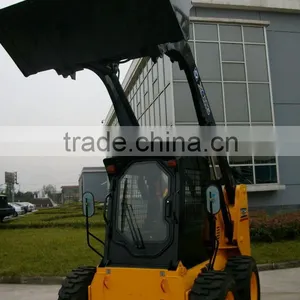 XCMG XT750 High Quality Skid Steer Loader Wheel Loader 1ton thumbnail-1