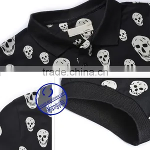 Men High Quality Allover Print Polo T Shirt thumbnail-4
