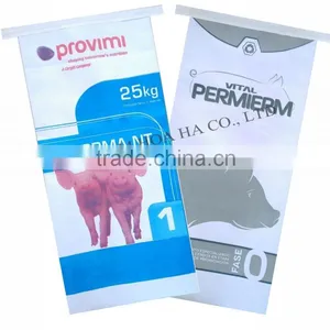 Kraft Paper Laminated pp Woven Bag,Kraft Paper Sack Bags With PP Woven Laminated for Packing Flour, Powder Chemical, Sugar thumbnail-1