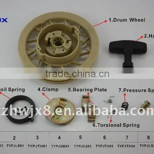 GX240 GX270 173F Recoil Starter Assy For Small Gasoline Generator Spare Parts thumbnail-1