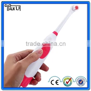 Revolving Electric Toothbrush With 4 Teeth Brush Heads Oral Hygiene Dental Care thumbnail-5